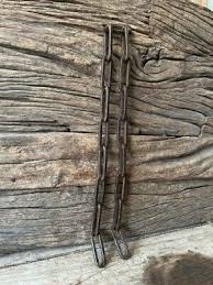 RARE OLD VINTAGE HAND FORGED UNIQUE DESIGN RUSTIC IRON SOLID LAMP HANGING CHAIN, | eBay Australia