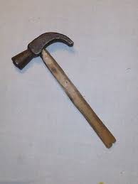 Antique Rustic Primitive Miniature Hand Forged Toy Hammer 3.5" | eBay