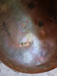 Antique Hand Hammered Copper Sauce Pan Pot w/ Long Iron Handle SYRIA | eBay