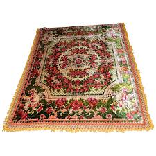 Lot #19A - 1930's Made in Italy Tapestry - Cherubs Bedspread - 94 1/2". For Sale at Ruby Lane