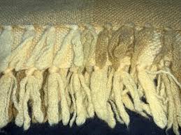 Sold at Auction: THE THREE WEAVERS Embroidered 100% Wool Blanket
