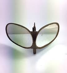 Unusual Antique busy body Brass Double mirror for apartment window Spy | eBay