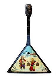 Vintage Decorative Hand Painted Russian Folk String Musical Instrument Balalaika With Russian Village Winter Scene Home and Office Decor #73 - Etsy Denmark