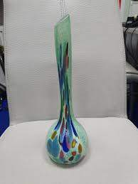 KUNSTGLAS murrinen original Glas Vase HANDARBEIT | eBay