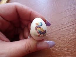 Vtg Decorative Mini Egg With Bunny & Duck | eBay