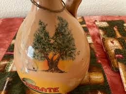 Vtg Handmade and Handpainted in Ugento Italy COLI dal 1650 Olive Oil Cruet | eBay