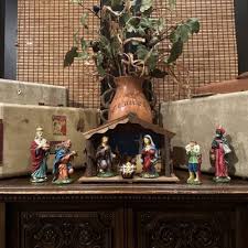 Sears Vintage Mid Century 7.5” 8 Scale Musical Nativity Scene Music Box Works | eBay