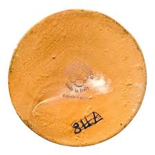 Hand-Painted Italian Ceramic Vase With Grape Design By ...