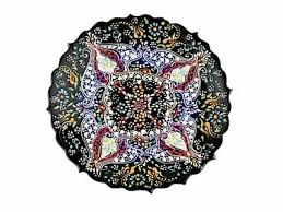 18 cm Turkish Plate Dantel Collection Black | eBay Australia