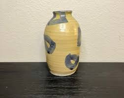 Vintage 1985 Joie Handcrafted Abstract Pottery Vase - Artisan Ceramic Collectible - Etsy