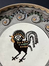 Vintage Redware Wall Hanging Rustic Chicken Decoration ...