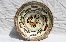 Traditional Romania Horezu Ceramic Plate - Etsy