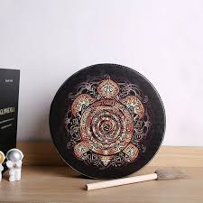 Handmade Siberian Shamanic Drums Spirit Music Drum with Drumstick Bass Drum Kits - Walmart.com