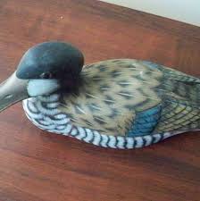 Vintage Hand Painted Numbered Small Duck the People's ...