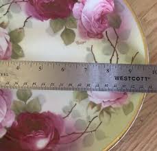 ROYAL AUSTRIA OEG PINK & RED ROSES Cake DESSERT SET Pompadour Set Of 4 | eBay Australia