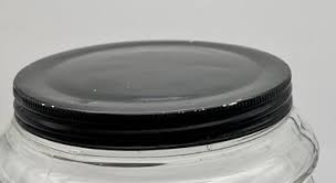 Sellers Hoosier Beehive Ribbed Depression Glass Cannister ...