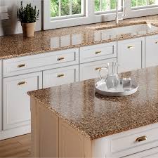 allen + roth Brockeye Quartz Brown Kitchen Countertop SAMPLE (4-in x 4-in) NBT351 at Lowes.com
