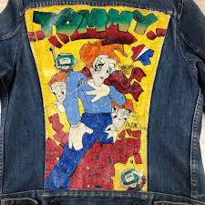 80s Vintage Tommy Custom Painted Levi's Denim Jean ...