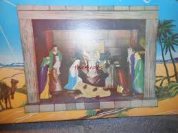 1940s Warren Built Rite Bethlehem Manger Kit Unstarted in Original Box #19 | eBay