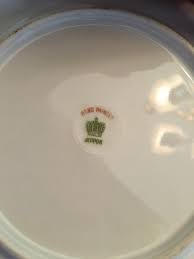 Nippon hand painted plate. Flowers . 6.5 inches. Very good ...