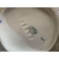 Art Deco Vases in Enameled Earthenware, Set of 2 | Chairish