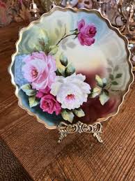 Antique Bavaria Royal Vienna Cabinet Plate Signed Bourgrois ...