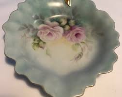 Beautiful Vintage Limoges France Small Handpainted, Gold ...