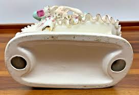 Vintage Antique Meissen Style Victorian Ball Dancing Couple Figurine Blue Gold | eBay