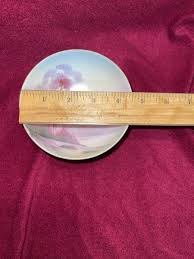 Vintage Porcelain Metro China Three Footed Bowl & Saucer Hand Painted Japan | eBay