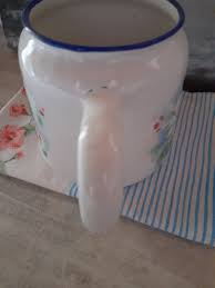 Daisies, Pretty Enamel Tea Pot, No Lid - Vintage Chinese Enamelware - Floral - Etsy