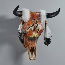 End of The Trail Cow Skull from Wild Wings