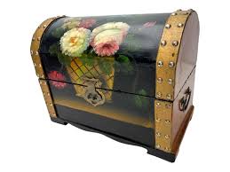 Wood Treasury Box - Etsy