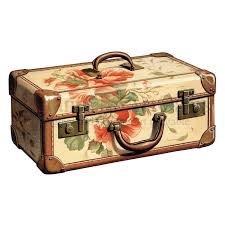 Old Suitcase Clipart, 10 High Quality Pngs Transparent ...