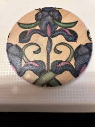 Iris Coasters - Etsy
