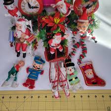 Vintage Mid-century Christmas Decoration Lot | eBay