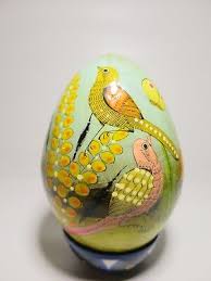 Sergio Bustamante Pappmache Ei | eBay