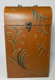 Wine Box Divided for 2 Bottles Hand Painted Wood Box with ...