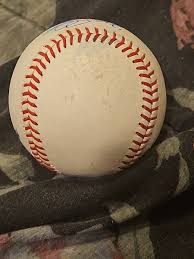 Jerry Hairston signed GAME USED baseball autographed romlb ...