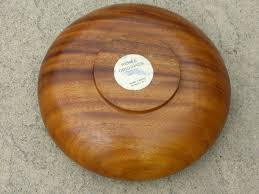 Renee Originals by Heraux Hand-Carved Teak Wood Salad/Fruit ...