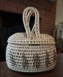 Vintage Double Handled Yucca Basket - Large Yucca Basket - Etsy