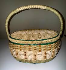 Vintage JC Penny's Sewing Basket With Notions - Etsy