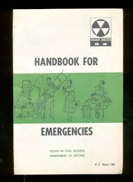F2 - VINTAGE MARCH 1966 CIVIL DEFENSE FALLOUT SHELTER HANDBOOK FOR EMERGENCIES | eBay