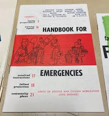 Vintage US Office of Civil & Defense Mobilization Preparedness Fallout Pamphlet+ | eBay