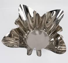 Silver Plate Handkerchief Wine Cooler Champagne Bottle Ice Bucket For Sale at 1stDibs