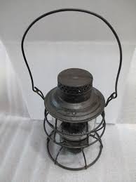 VINTAGE ANTIQUE RAILROAD LAMP NYNH & HRR Embossed Glass | eBay