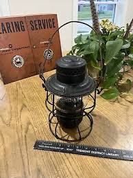 RARE CB & QRR CHICAGO BURLINGTON & QUINCY RAILROAD ADLAKE LANTERN W/ETCHED GLOBE | eBay