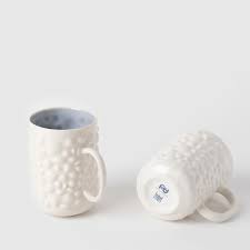 Contemporary Modern, Justine Porzellan Latte Cup mit Henkel ...