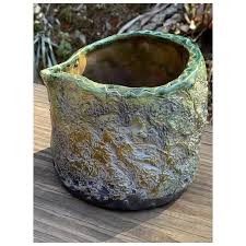 Decorative Green North Georgia Majolica Style Folk Art ...