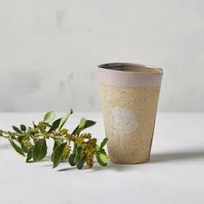 Set of TWO Cylinder Shape Cups, 12 Oz Colorful Ceramic Handmade Tumblers, Pottery Mugs Without Handle, Colorful Coffee / Tea Stoneware Cups - Etsy