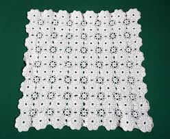 Vintage Crochet Table Runner, Crochet Table Topper, Swedish ...